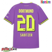 Camiseta Borussia Dortmund Marcel Sabitzer #20 Tercera Equipación 2026-27 manga corta